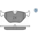 Bremsbelagsatz Bmw T. E46 98 025 219 3417/PD Bremsbelagsatz Bmw T. E46 98 025 219 3417/PD
