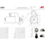 S3052 AS-PL Anlasser (Starter) S3052