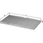 MAHLE Filter, Innenraumluft LA 58