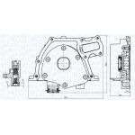 Magneti Marelli Ölpumpe 351516000157 Magneti Marelli Ölpumpe 351516000157