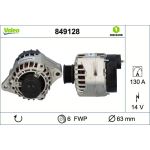 849128 Valeo Lichtmaschine 849128