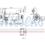 Nissens AGR-Kühler 989279 Nissens AGR-Kühler 989279