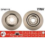 20 481 001 Bremsscheibe VA DF6011S 20 481 001 Bremsscheibe VA DF6011S