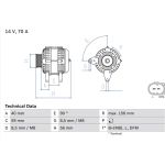 Lichtmaschine 0 986 041 510 Lichtmaschine 0 986 041 510