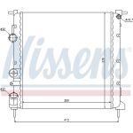 Nissens Wasserkühler PKW 638271 Nissens Wasserkühler PKW 638271
