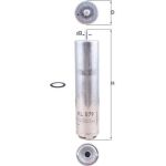 MAHLE Kraftstofffilter KL 579D MAHLE Kraftstofffilter KL 579D