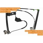 VAICO V10-6310 Fensterheber vorne links, elektrisch, ohne Motor