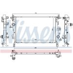 Nissens Wasserkühler PKW 606445 Nissens Wasserkühler PKW 606445