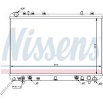 Nissens Wasserkühler PKW 61669 Nissens Wasserkühler PKW 61669