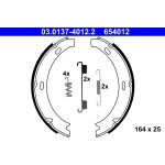 ATE Bremsbacken 03.0137-4012.2 ATE Bremsbacken 03.0137-4012.2
