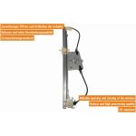 VAICO V24-0434 Fensterheber vorne rechts, elektrisch, ohne Motor VAICO V24-0434 Fensterheber vorne rechts, elektrisch, ohne Motor