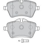 Valeo Bremsbelagsatz 598925 Valeo Bremsbelagsatz 598925