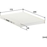 FILTRON Filter, Innenraumluft K 1245 FILTRON Filter, Innenraumluft K 1245