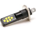 LED Nebelscheinwerfer Birne Lampe H1 P14,5s 12x 3030 LED Technik Weiß LED Nebelscheinwerfer Birne Lampe H1 P14,5s 12x 3030 LED Technik Weiß
