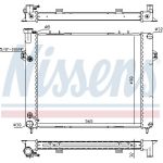 Wasserkühler PKW 609891 Wasserkühler PKW 609891