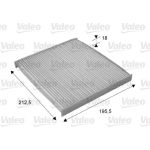 VALEO Innenraumfilter 715689 VALEO Innenraumfilter 715689