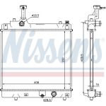 Nissens Wasserkühler PKW 69401 Nissens Wasserkühler PKW 69401