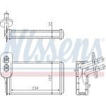 Heizkühler PKW 73962