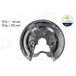 BREMSANKERBLECH H L VERZINKT D 282MM 9545875 BREMSANKERBLECH H L VERZINKT D 282MM 9545875