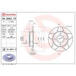 08.6903.75 Brembo Max Bremsscheibe Vorderachse, Ø 240 × 12 mm, geschlitzt, massiv, UV-beschichtet – 08.6903.75 08.6903.75 Brembo Max Bremsscheibe Vorderachse, Ø 240 × 12 mm, geschlitzt, massiv, UV-beschichtet – 08.6903.75