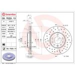 Bremsscheibe VA Xtra 09.7629.1X Bremsscheibe VA Xtra 09.7629.1X