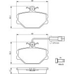 0 986 491 050 Bosch Bremsbelagsatz 0 986 491 050 0 986 491 050 Bosch Bremsbelagsatz 0 986 491 050