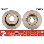 Bremsscheibe Bmw T. E85 Z4 DF6033 Bremsscheibe Bmw T. E85 Z4 DF6033