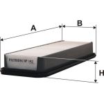 FILTRON Luftfilter AP 142