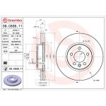 Bremsscheibe VA 09.C636.11 Bremsscheibe VA 09.C636.11