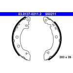 ATE Bremsbacken 03.0137-0211.2 ATE Bremsbacken 03.0137-0211.2