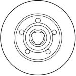 Bremsscheibe Vw T. A4 1.6-2.8 DF2771 Bremsscheibe Vw T. A4 1.6-2.8 DF2771