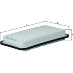 LX 2901 MAHLE Luftfilter LX 2901, Filtereinsatz, 244,5 x 148 x 41 mm – u. a. für Opel Agila B (H08), Suzuki Splash (EX) – OE Nummer 4710951 - l LX 2901 MAHLE Luftfilter LX 2901, Filtereinsatz, 244,5 x 148 x 41 mm – u. a. für Opel Agila B (H08), Suzuki Splash (EX) – OE Nummer 4710951 - l