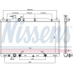 Nissens Motorkühler 681405 Nissens Motorkühler 681405
