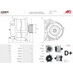 A3482S AS-PL Lichtmaschine (Generator) A3482S