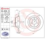 76 482 017 Bremsscheibe HA 08.A536.11 76 482 017 Bremsscheibe HA 08.A536.11