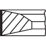 MAHLE Kolbenringsatz 005 23 N2 MAHLE Kolbenringsatz 005 23 N2