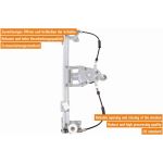 VAICO V30-0890 Fensterheber hinten links, elektrisch, ohne Motor VAICO V30-0890 Fensterheber hinten links, elektrisch, ohne Motor