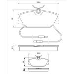 0 986 469 191 Bosch Bremsbelagsatz 0 986 469 191 0 986 469 191 Bosch Bremsbelagsatz 0 986 469 191