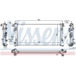 Nissens Wasserkühler PKW 63566 Nissens Wasserkühler PKW 63566