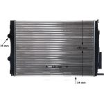 MAHLE Kühler, Motorkühlung CR 22 001S MAHLE Kühler, Motorkühlung CR 22 001S