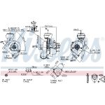 NISSENS Turbolader 93043 NISSENS Turbolader 93043