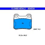 Bremsbelagsatz Db T. W124/W201/W202 84-00 13.0460-4034.2 Bremsbelagsatz Db T. W124/W201/W202 84-00 13.0460-4034.2