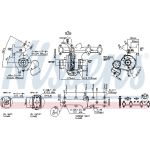 NISSENS Turbolader 93091 NISSENS Turbolader 93091