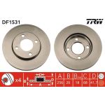 TRW Bremsscheibe DF1531 TRW Bremsscheibe DF1531