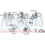 NISSENS Turbolader 93421 NISSENS Turbolader 93421