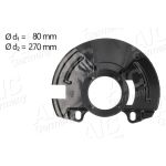BREMSANKERBLECH V R D:256MM 58265 BREMSANKERBLECH V R D:256MM 58265