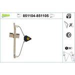 VALEO 851105 Fensterheber VALEO 851105 Fensterheber