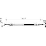 Handbremsseil 1987482007 Handbremsseil 1987482007