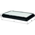 MAHLE Luftfilter LX 3369 MAHLE Luftfilter LX 3369