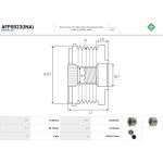 AFP0023(INA) AUTOSTARTER Lichtmaschinenfreilauf AFP0023(INA) AFP0023(INA) AUTOSTARTER Lichtmaschinenfreilauf AFP0023(INA)